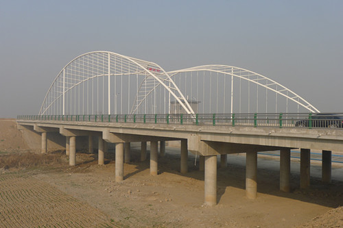 渭河堤防石堤河口交通桥扩建工程工程