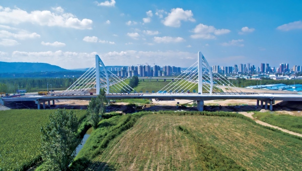 渭南市湭河入渭口堤防交通桥